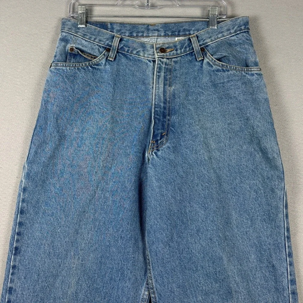 Brittania 205-06-12 Straight Leg Jeans Vintage 90s 33x34 Blue Denim Mens